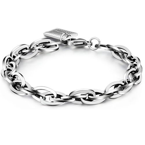 **COI Titanium Bracelet With Steel Clasp(Length: 7.09 inches/8.66 inches)-9763