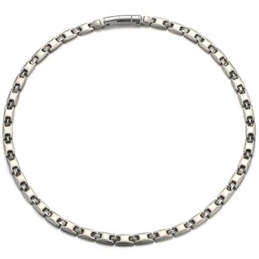 ***COI Titanium Necklace With Steel Clasp(Length: 20.27 inches)-00035A